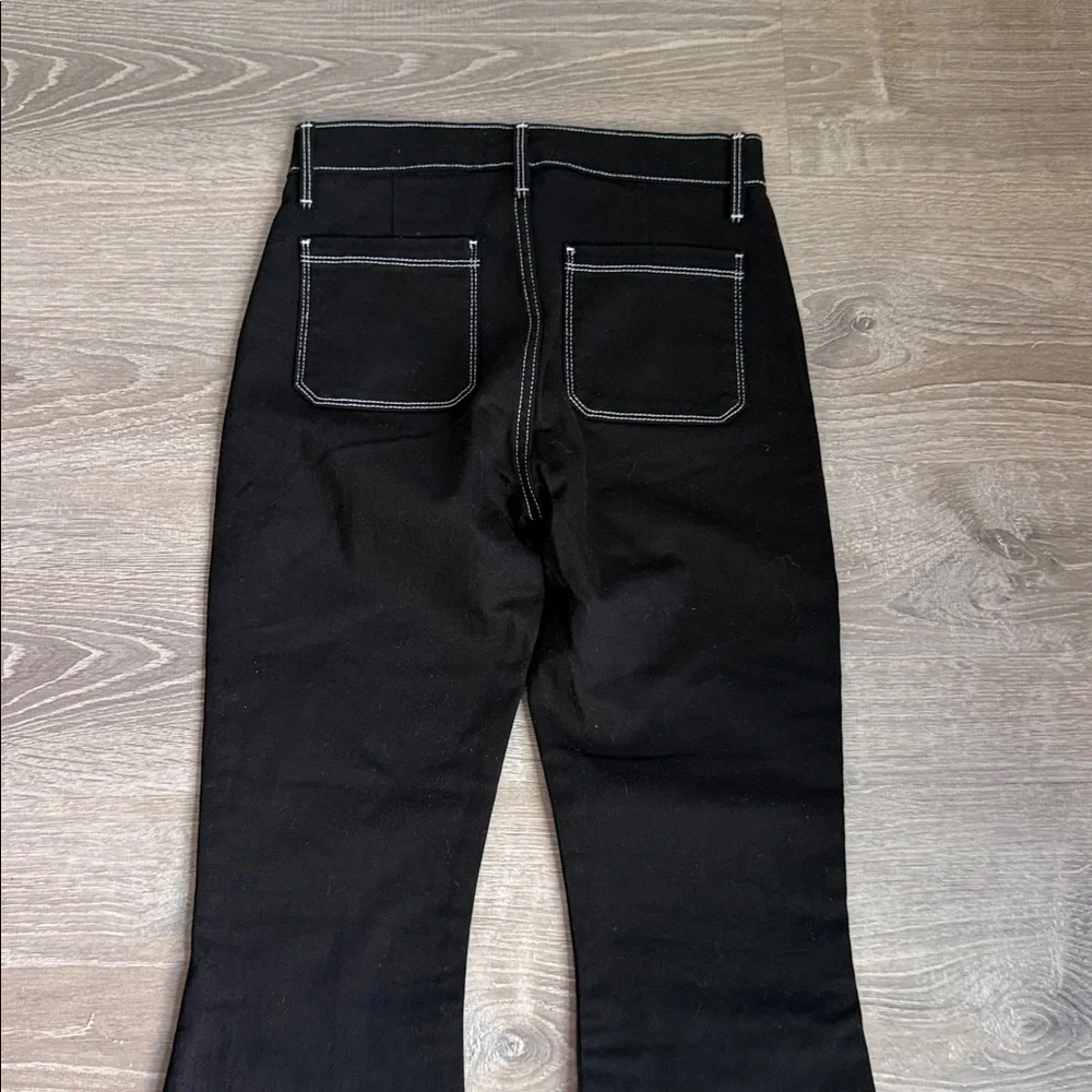 Frame Le Bardot crop flare jeans 25 - Picture 13 of 14